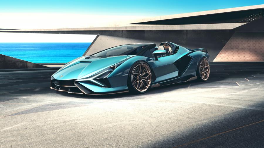  Lamborghini Sian Roadster 2020 года  (фото 12 из 29)